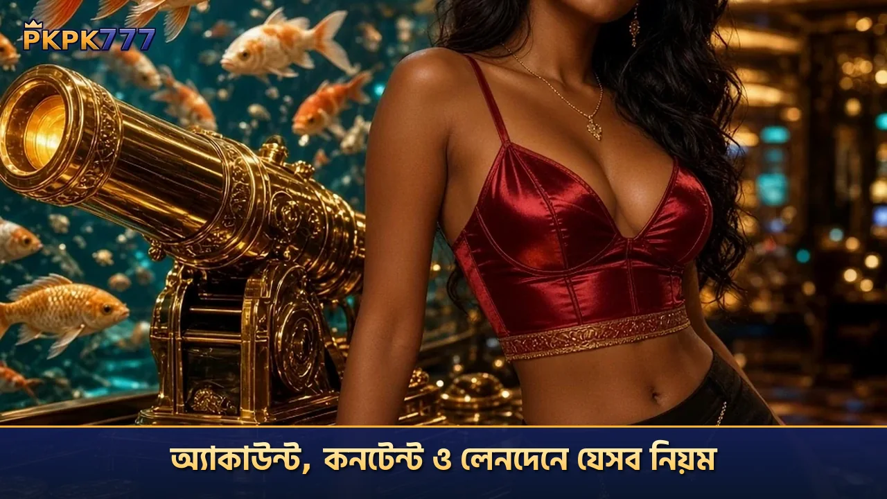 অ্যাকাউন্ট, কনটেন্ট ও লেনদেনে যেসব নিয়ম